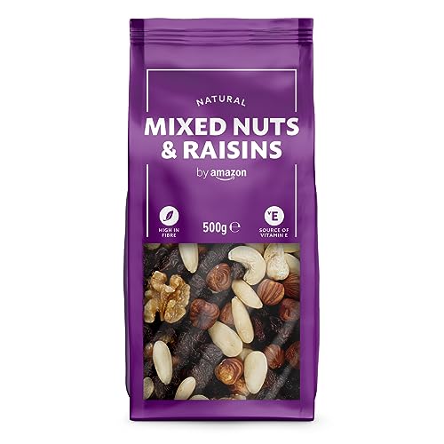 By Amazon Natural mix nuts and raisins 500g von by Amazon