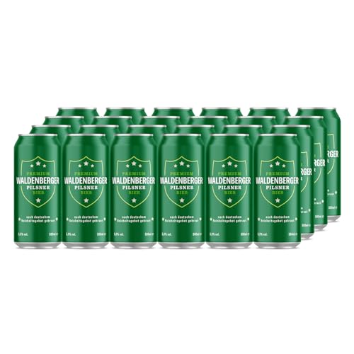 Waldenberger Premium Pilsner Bier, 24 x 0,5 l von by Amazon