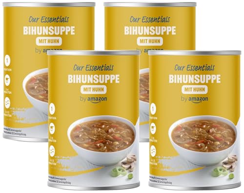 by Amazon Bihunsuppe mit Huhn, 400g (Packung mit 4) von by Amazon