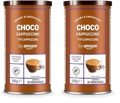 by Amazon Cappuccino Schokolade 300g (Packung mit 2) von by Amazon