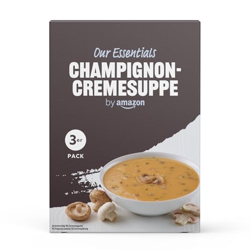 by Amazon Champignon-Cremesuppe 3er-Pack, ergibt 3x750ml von by Amazon