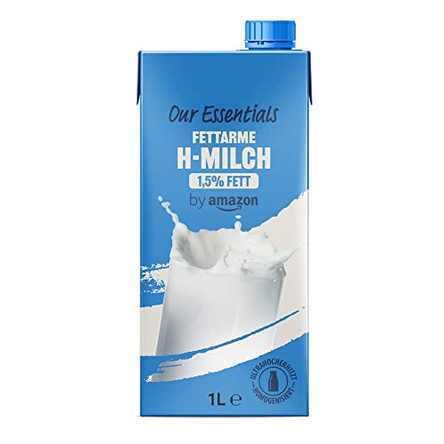 by Amazon Fettarme H-Milch 1,5% Fett, 1L von by Amazon
