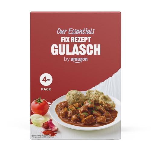 by Amazon Fix für Gulasch 4er-Pack, ergibt 4x3 Portionen von by Amazon