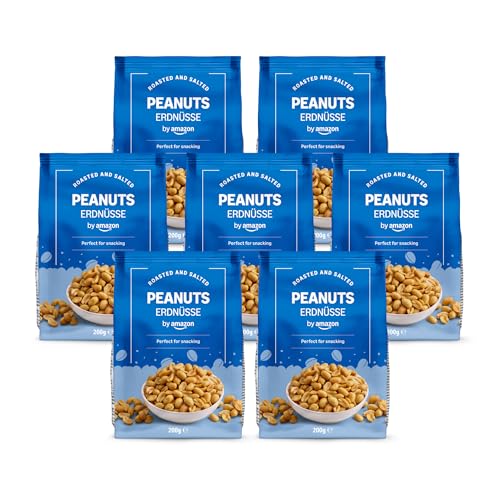 by Amazon Geröstete und gesalzene Erdnüsse, 200 g, 7 Stück by Amazon Geröstete und gesalzene Erdnüsse, 200 g, 7 Stück von by Amazon