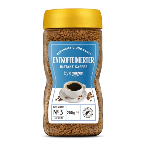 by Amazon Gold Instant Kaffee Entkoffeiniert, 200g - Rainforest Alliance Certified by Amazon Gold Instant Kaffee Entkoffeiniert, 200g - Rainforest Alliance Certified von by Amazon