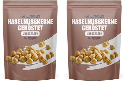 by Amazon Haselnuss kerne, geröstet, ungesalzen, 500g (Packung mit 2) von by Amazon
