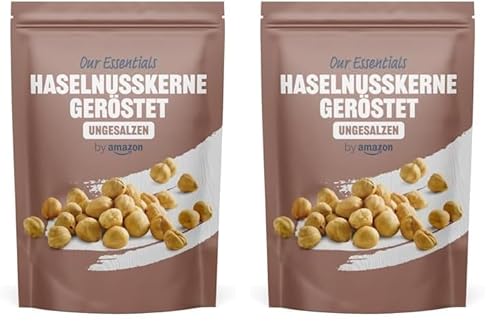 by Amazon Haselnuss kerne, geröstet, ungesalzen, 500g (Packung mit 2) von by Amazon