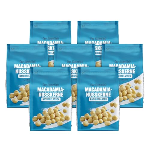 by Amazon MACADAMIA-NUSSKERNE, Ungesalzen 7 x 200 g (Pack of 7) von by Amazon