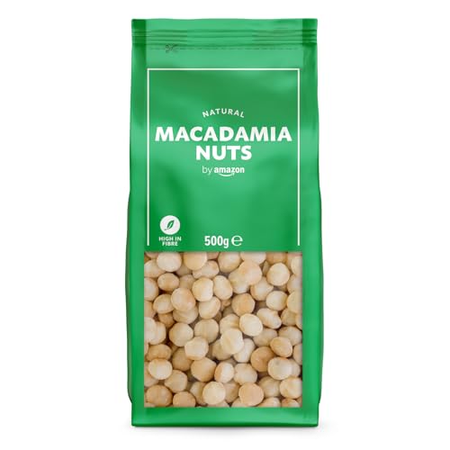 by Amazon Macadamianüsse, Ungesalzene, 500g (1er-Pack) von by Amazon