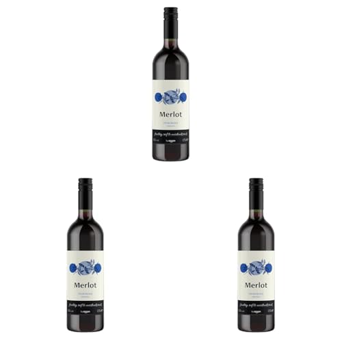 by Amazon Merlot, Rotwein, 75cl, 1er-Pack (Packung mit 3) von by Amazon