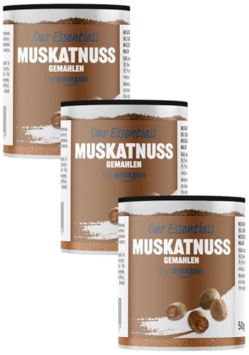 by Amazon Muskatnuss gemahlen, 50g (Packung mit 3) von by Amazon