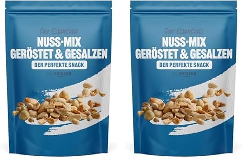 by Amazon Nusskerne-mix, geröstet und gesalzen, 500g (Packung mit 2) von by Amazon