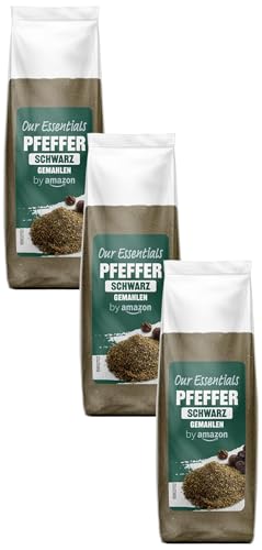 by Amazon Pfeffer schwarz gemahlen, 100g (Packung mit 3) von by Amazon