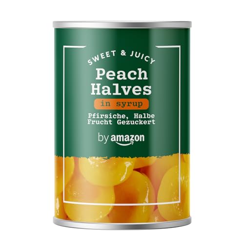 by Amazon Pfirsiche, Halbe Frucht Gezuckert, 411g von by Amazon