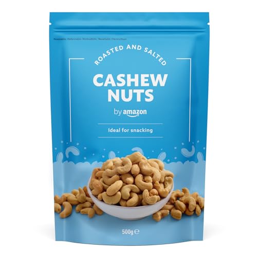 by Amazon Roasted and Salted Cashew Nuts, 500g von by Amazon