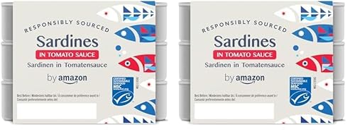 by Amazon Sardinen In Tomatensauce, 3x125g (Packung mit 2) von by Amazon