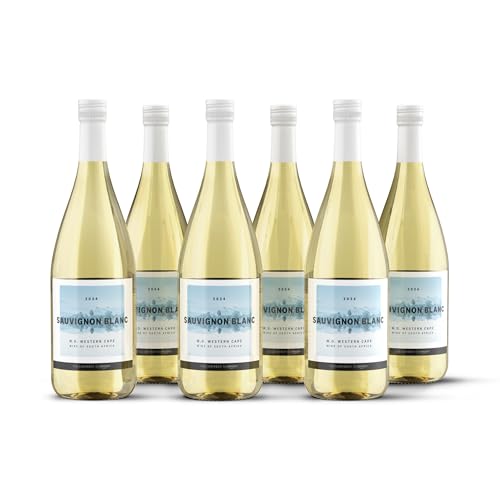 by Amazon Südafrikanischer Sauvignon Blanc, Weißwein, 75cl, 6er-Pack von by Amazon