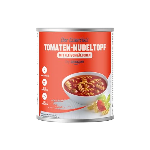 by Amazon Tomaten-Nudeltopf mit Fleischbällchen, 800g von by Amazon