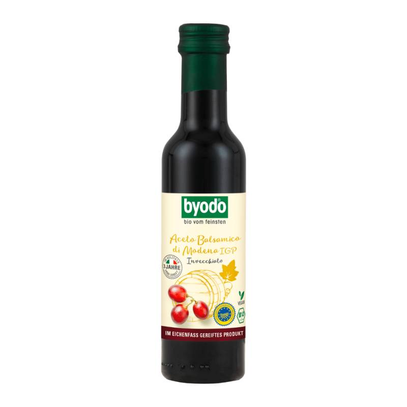 Bio Aceto Balsamico di Modena IGP - Invecchiato, 6% Säure von byodo