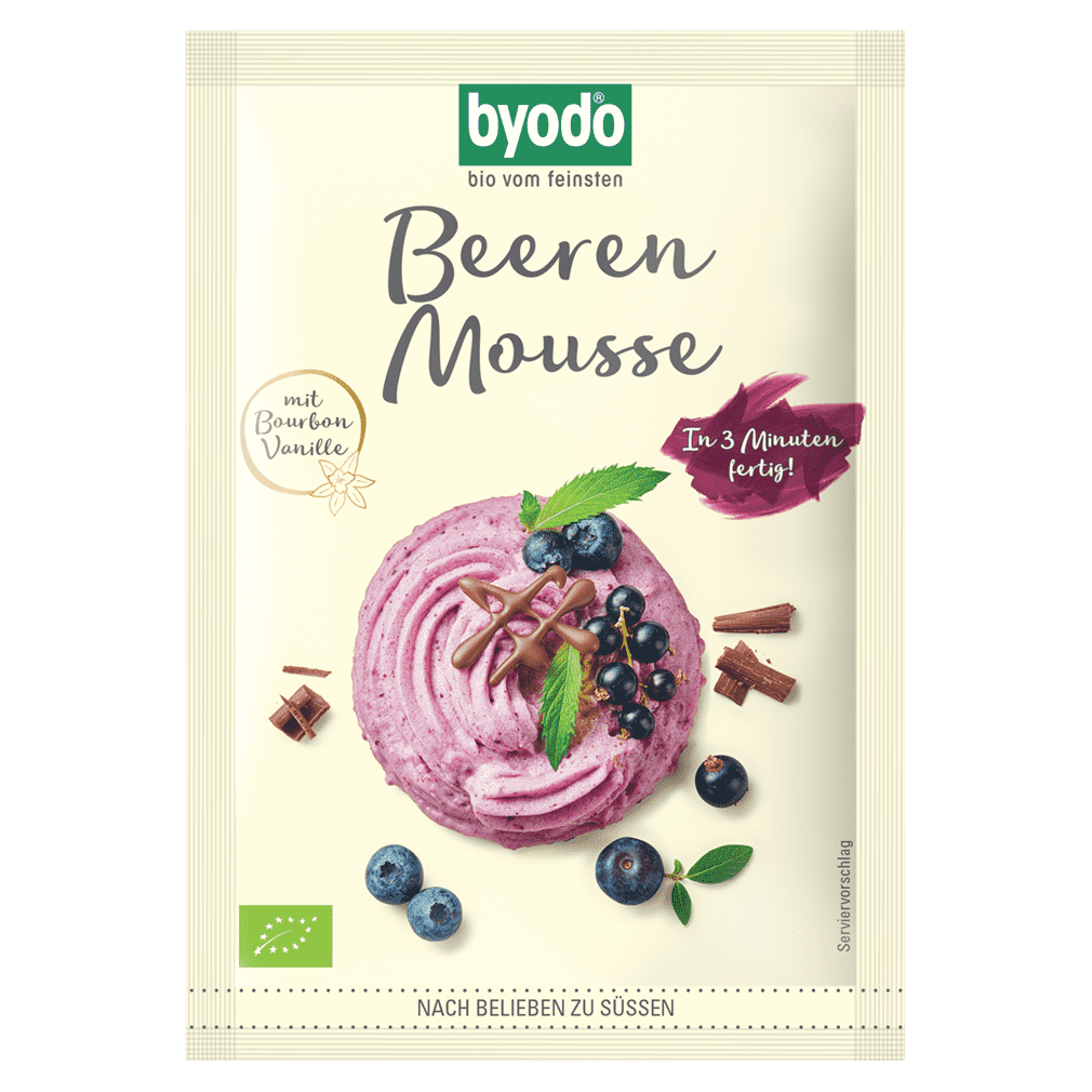 Bio Beeren Mousse Bio Beeren Mousse von byodo