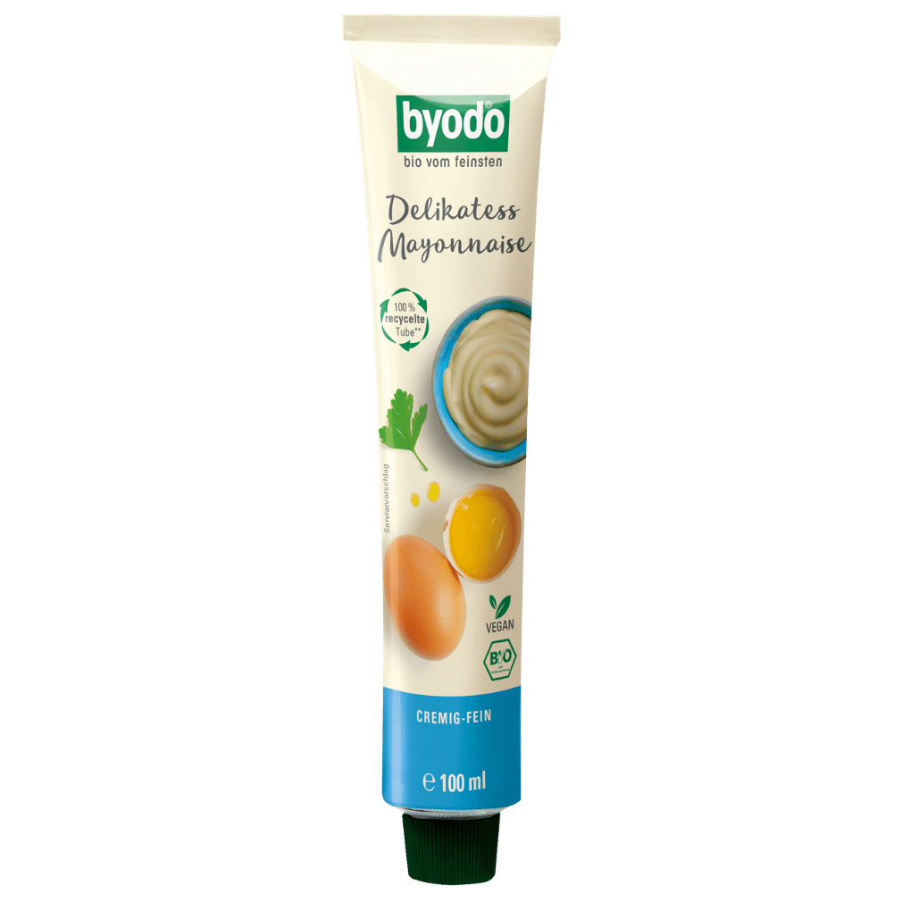 Bio Delikatess Mayonnaise Tube von byodo