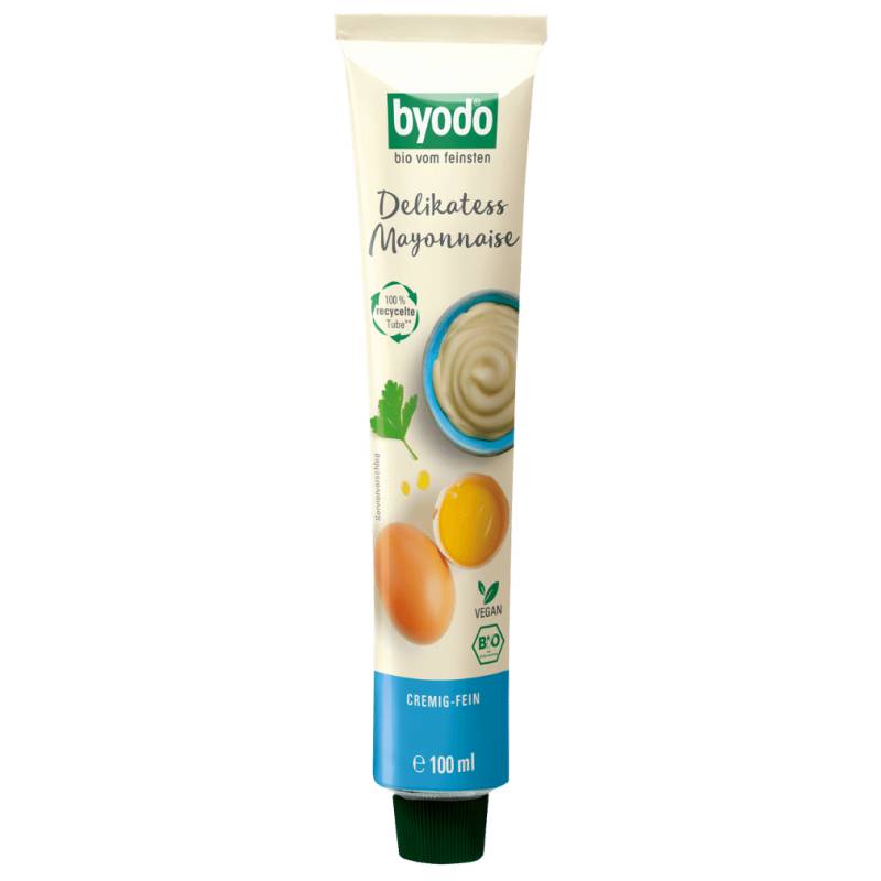 Bio Delikatess Mayonnaise Tube von byodo