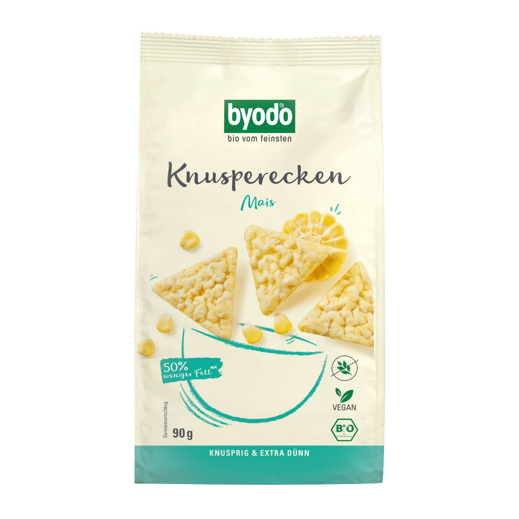 Bio Knusperecken Mais Bio Knusperecken Mais von byodo