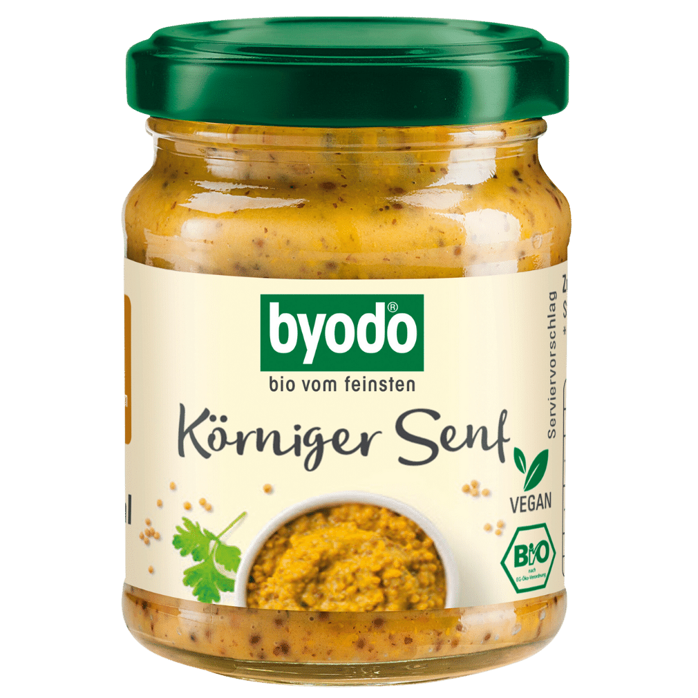 Bio Körniger Senf Bio Körniger Senf von byodo