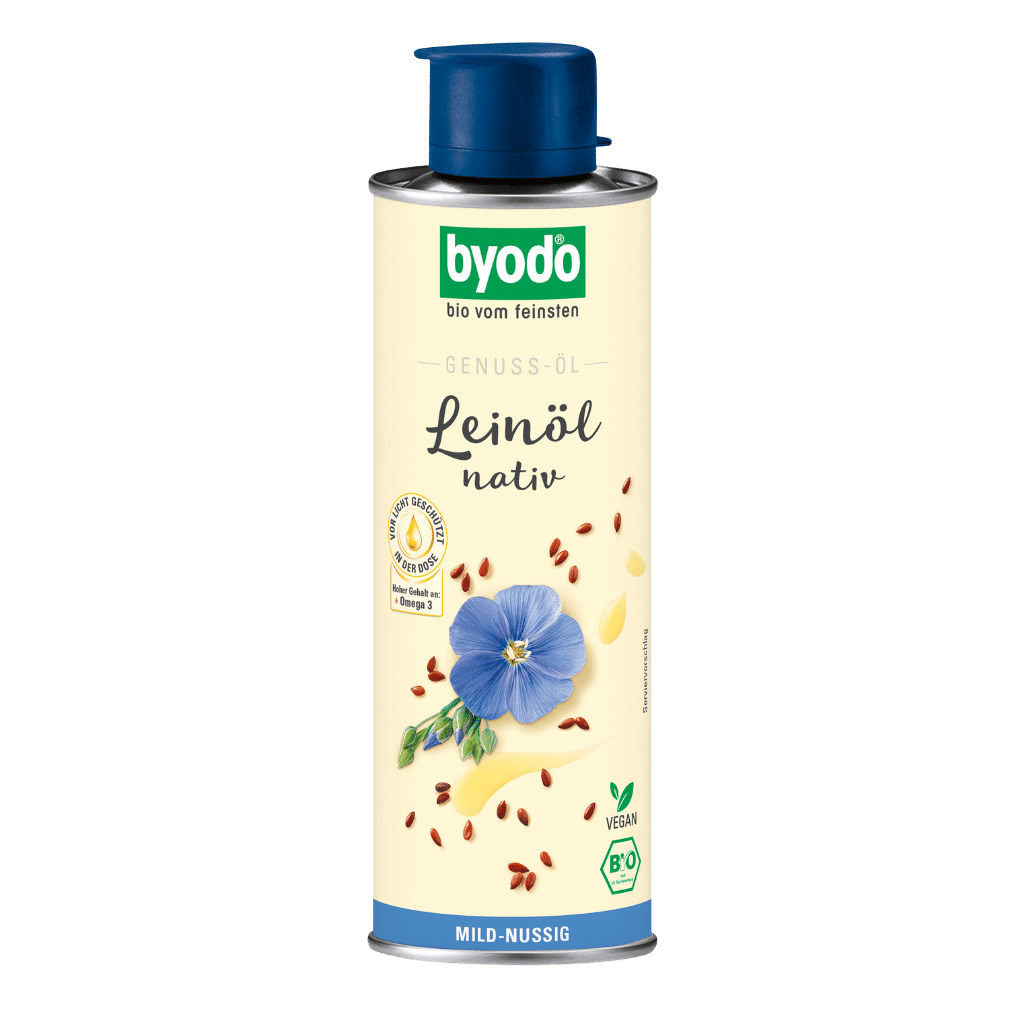 Bio Leinöl nativ Bio Leinöl nativ von byodo