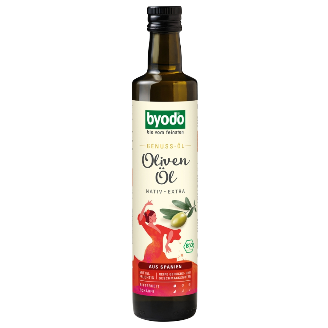 Bio Olivenöl nativ extra, aus Spanien von byodo