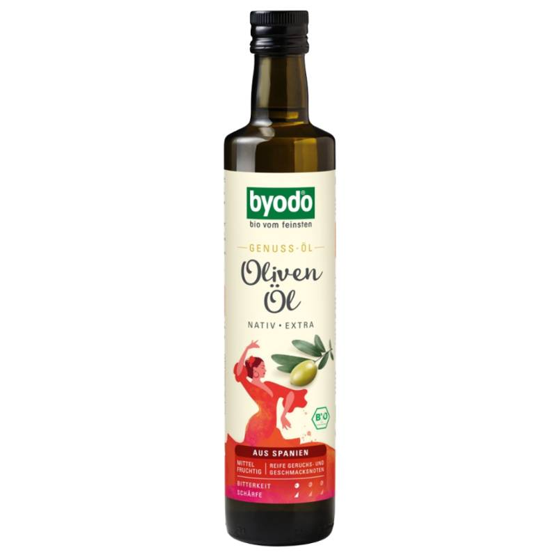 Bio Olivenöl nativ extra, aus Spanien von byodo