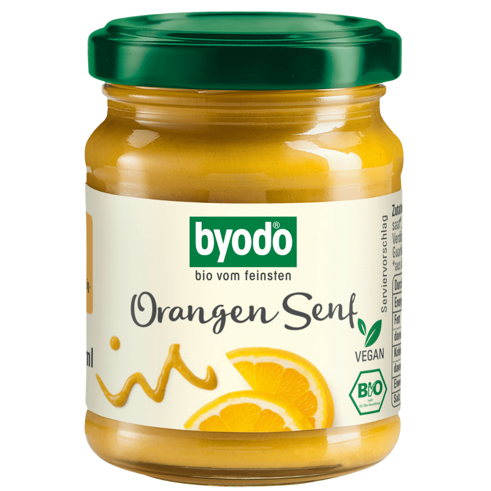 Bio Orangen Senf von byodo