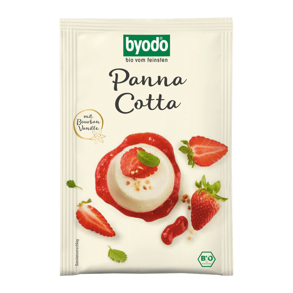 Bio Panna Cotta von byodo