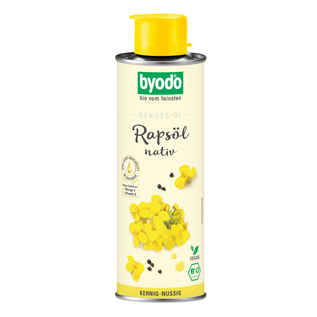 Bio Rapsöl nativ Bio Rapsöl nativ von byodo
