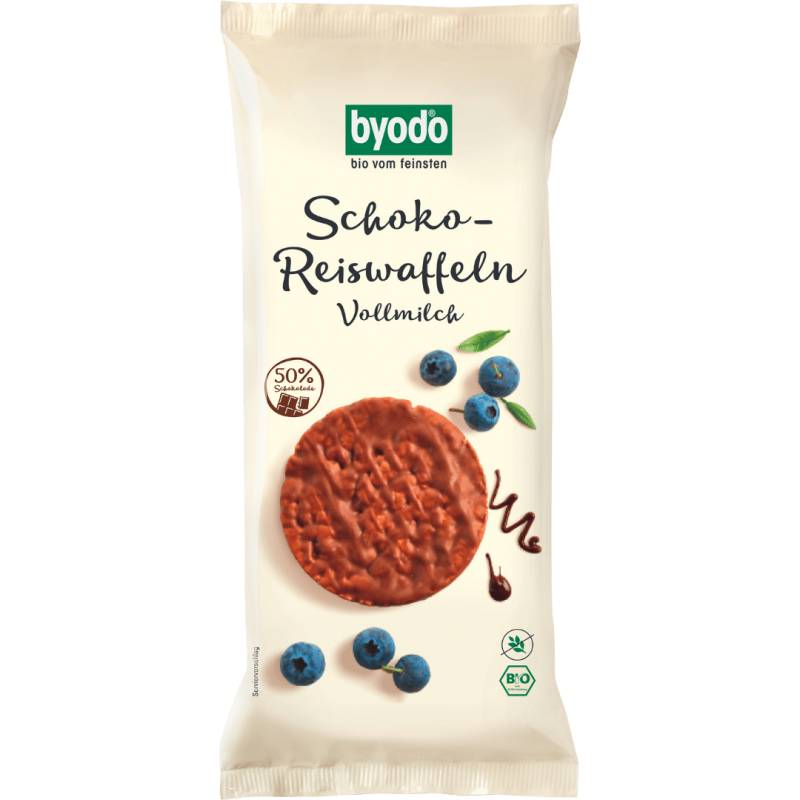 Bio Schoko Reiswaffeln Vollmilch von byodo