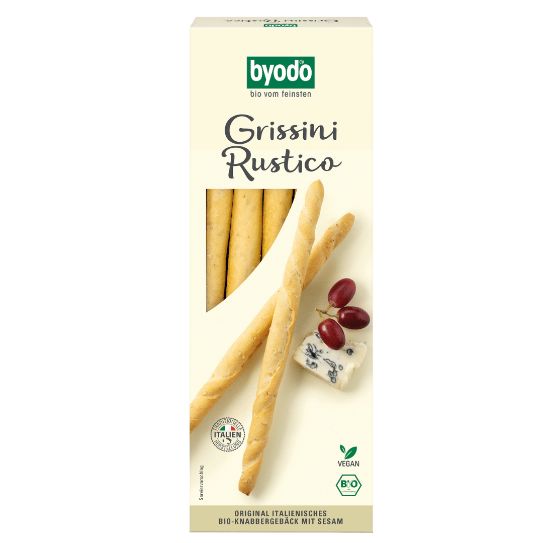 Bio Sesam Grissini Rustico Bio Sesam Grissini Rustico von byodo