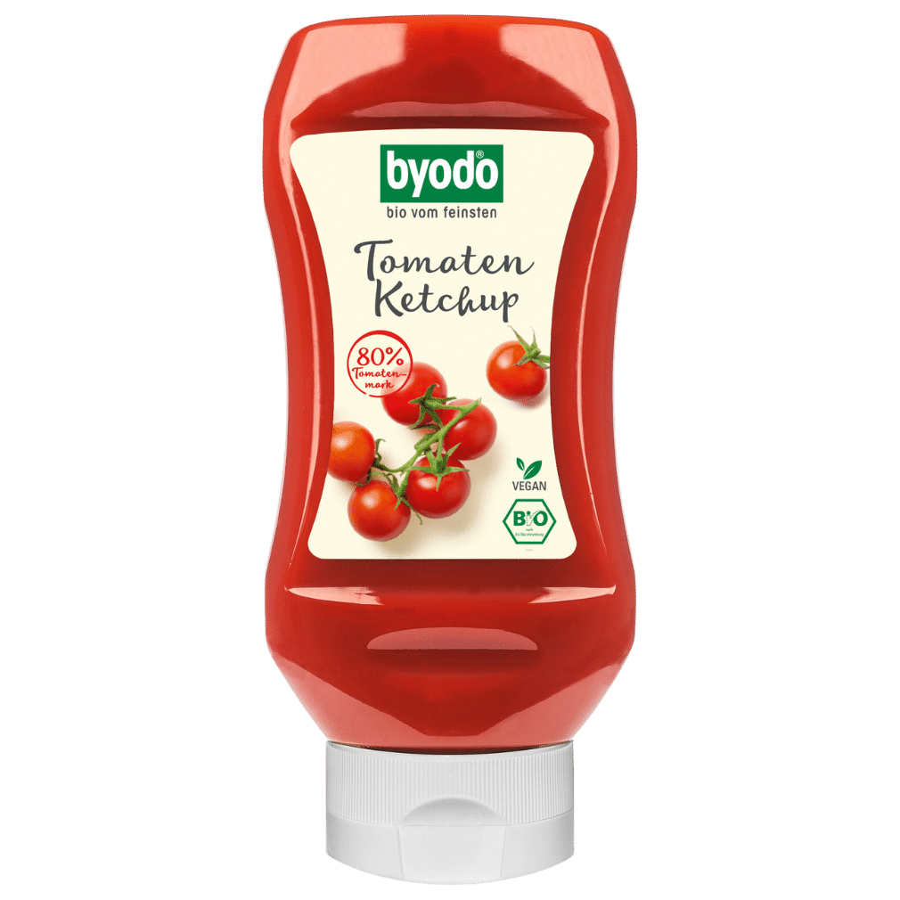 Bio Tomaten Ketchup 80% Tomate Bio Tomaten Ketchup 80% Tomate von byodo
