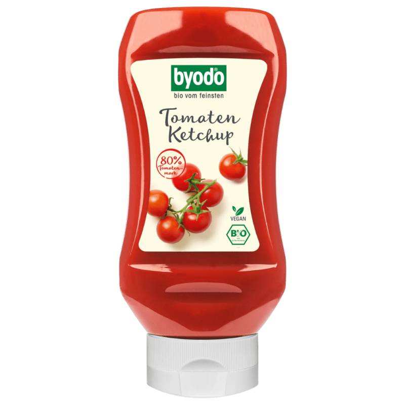 Bio Tomaten Ketchup 80% Tomate von byodo