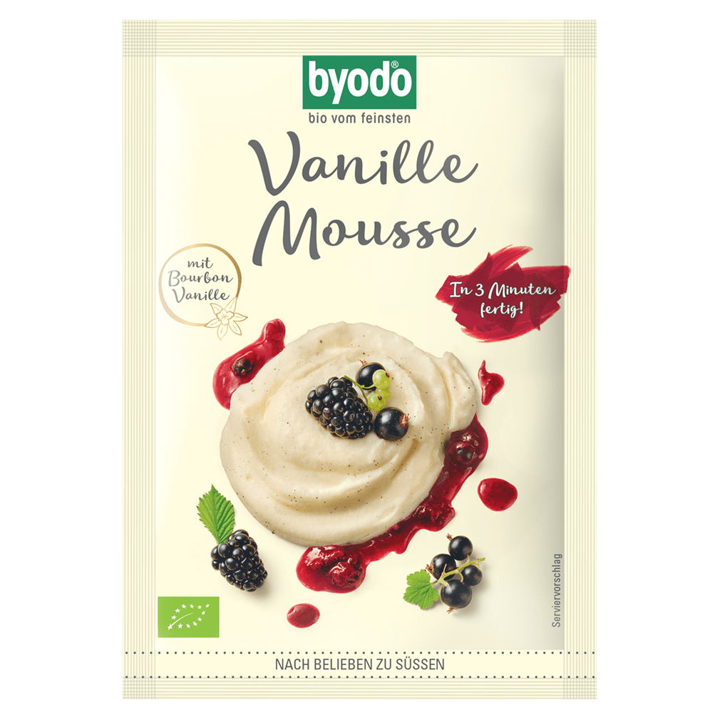 Bio Vanille Mousse Bio Vanille Mousse von byodo
