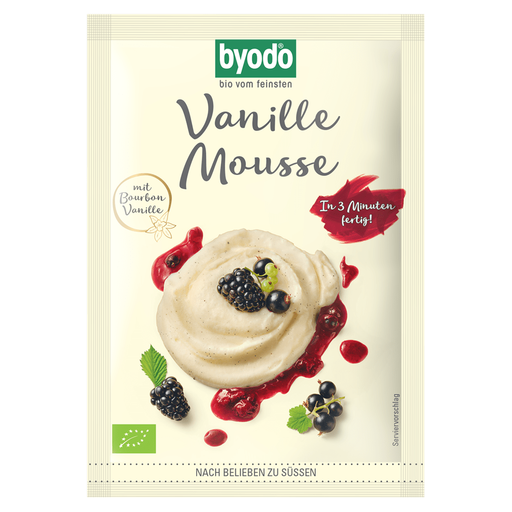 Bio Vanille Mousse von byodo