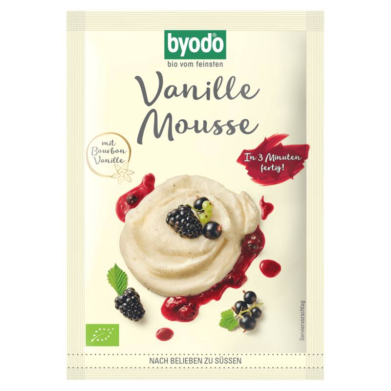 Bio Vanille Mousse von byodo