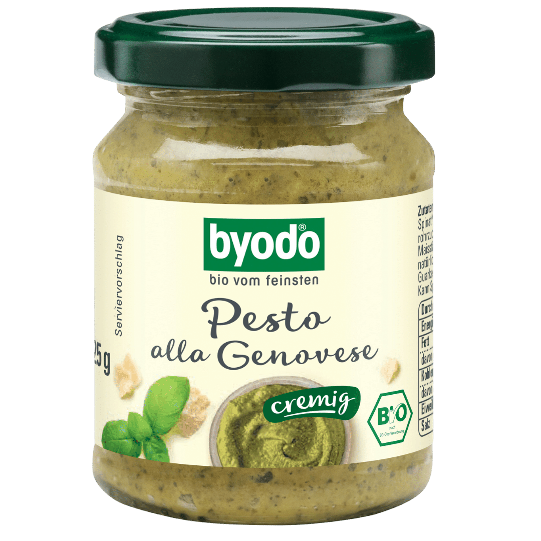 Pesto alla Genovese cremig, 125g von byodo