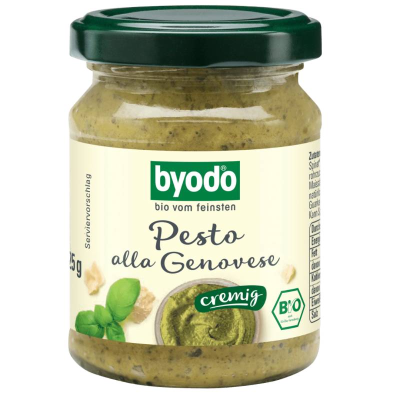 Pesto alla Genovese cremig, 125g von byodo