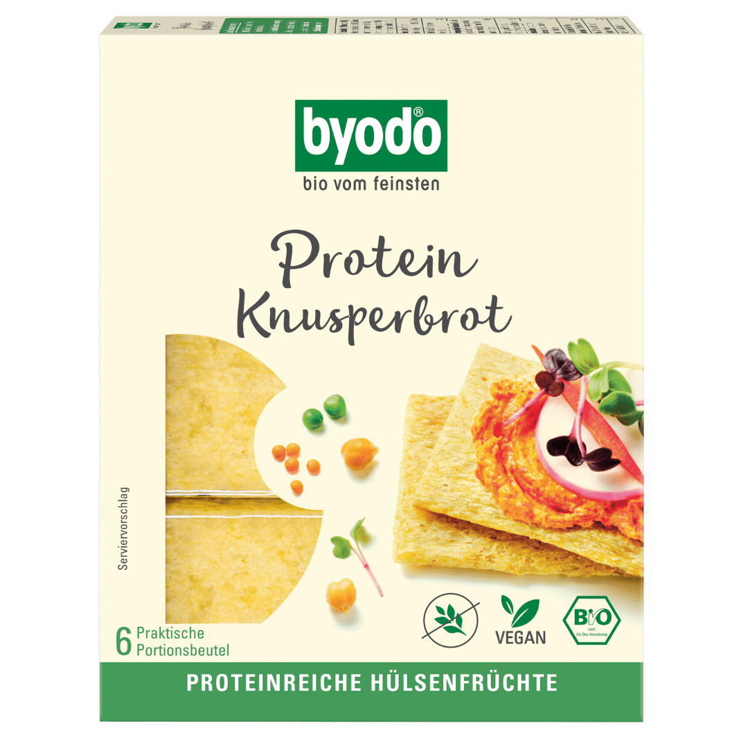 Protein Knusperbrot, 110g Protein Knusperbrot, 110g von byodo