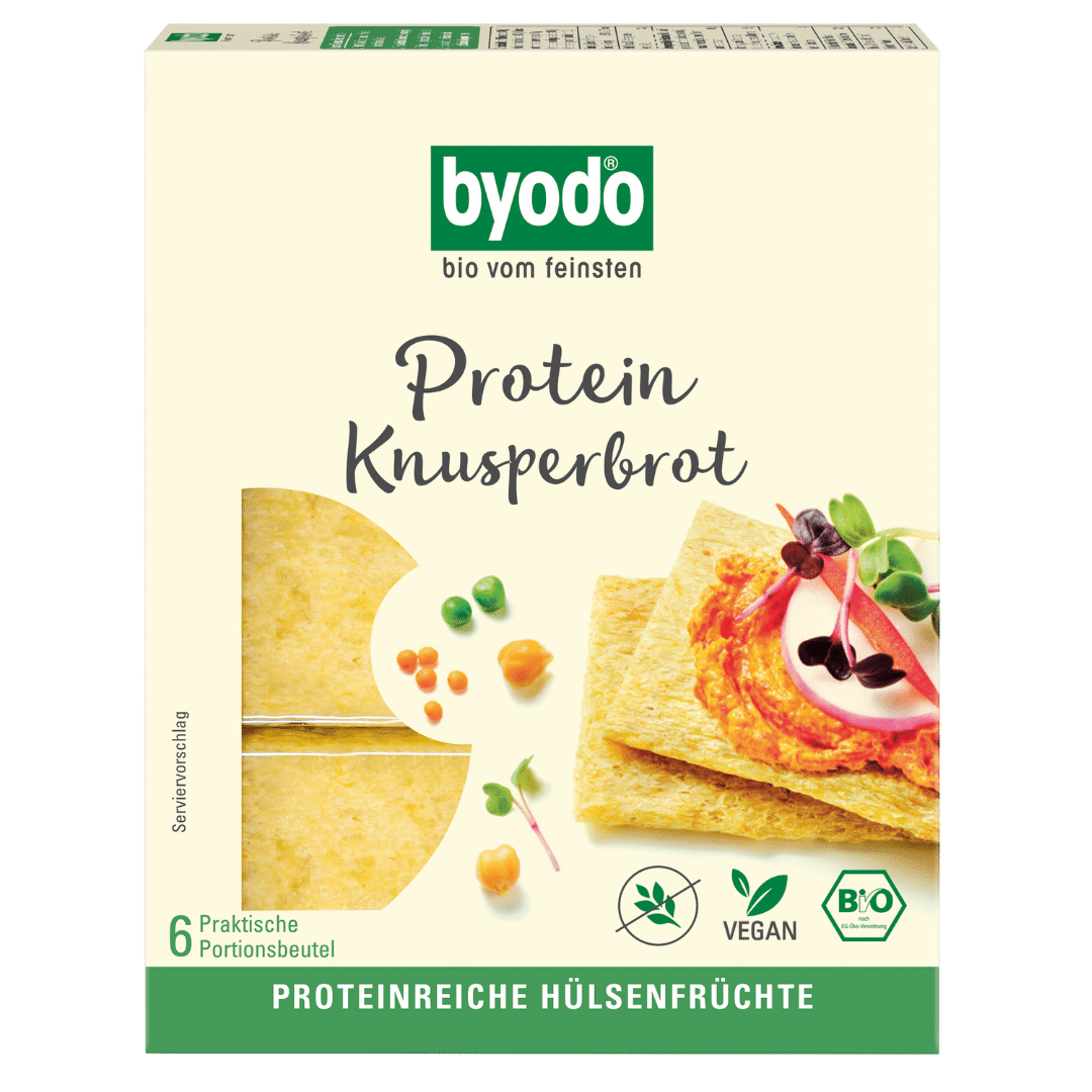 Protein Knusperbrot, 110g von byodo