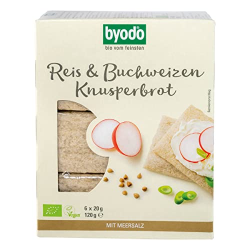 Byodo Reis und Buchweizen Knusperbrot (1 x 120 g) von Byodo