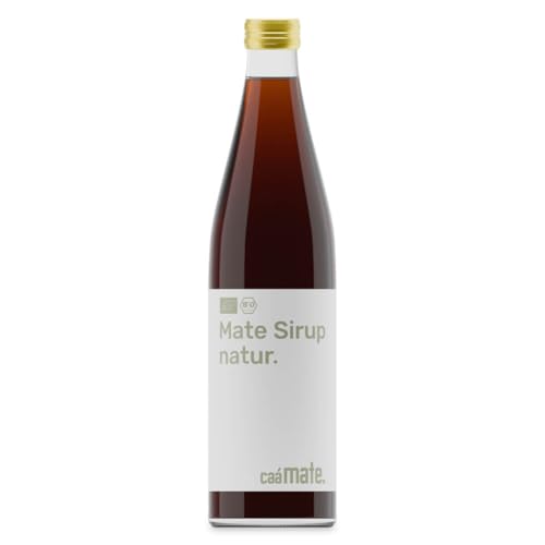 Bio Mate Sirup natur 500ml ● koffeinhaltig ● Matelimo einfach selber mischen ● Ergibt ca. 8 Liter Matelimo. Bio Mate Sirup natur 500ml ● koffeinhaltig ● Matelimo einfach selber mischen ● Ergibt ca. 8 Liter Matelimo. von caámate.
