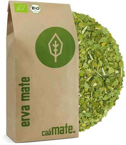 Mate Tee BIO 1KG ● frisch & grün ● Original Yerba Mate ● luftgetrocknet ● rauchfrei ● plastikfrei ● fair ● Matetee aus Mateblättern, Mateästen und Mateblattpulver ● DE-ÖKO-006 Mate Tee BIO 1KG ● frisch & grün ● Original Yerba Mate ● luftgetrocknet ● rauchfrei ● plastikfrei ● fair ● Matetee aus Mateblättern, Mateästen und Mateblattpulver ● DE-ÖKO-006 von caámate.
