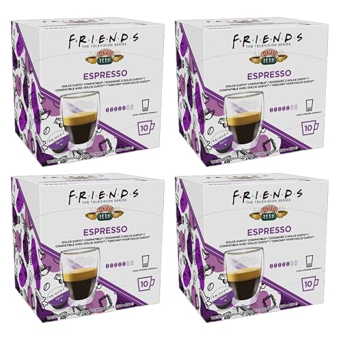 Friends Espresso – 40 Pads (40 Getränke) von cafféluxe