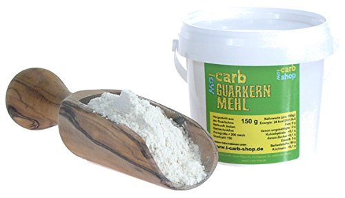 -Carb hocheffektives Dickungsmittel (1:200) für die Low-Carb-Küche: Guarkernmehl (150 g) von -carb